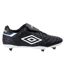 Mens speciali eternal team sg leather football boots black/white/royal blue Umbro-3