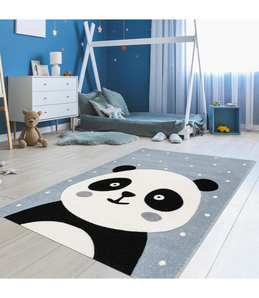 Tapis enfant tissé PANDADOU-2