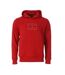 Sweat à Capuche Rouge Homme Tommy Hilfiger 598 - L