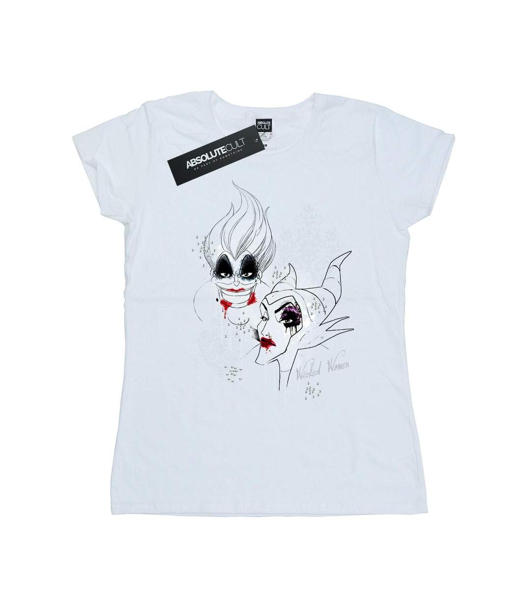 Disney - T-shirt WICKED - Femme (Blanc) - UTBI1380-1