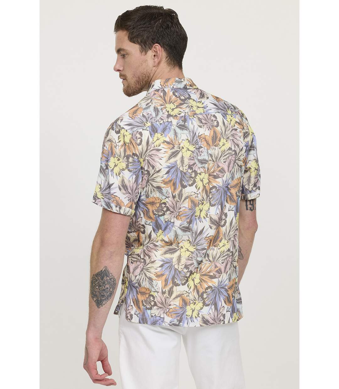 Chemise manches courtes coton relaxed DORIZO-2