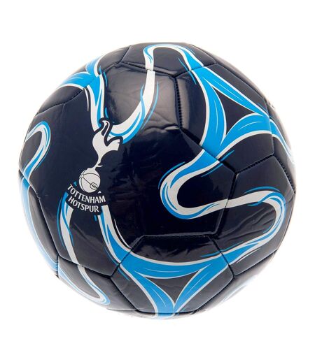 Tottenham Hotspur FC - Ballon de foot COSMOS (Bleu marine / Blanc / Bleu) (Taille 5) - UTTA9606