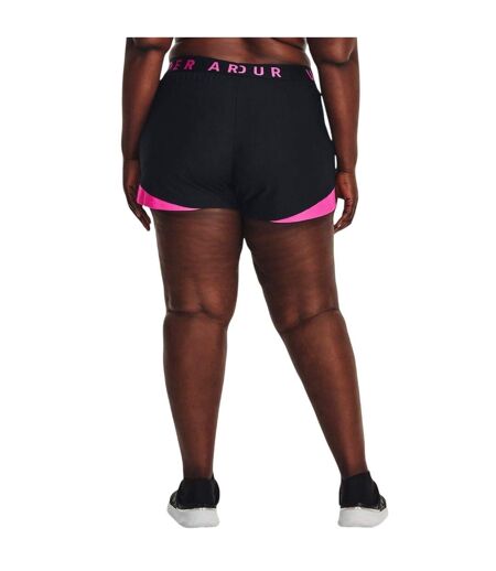 Short Play Up Femme Noir Rose Under Armour