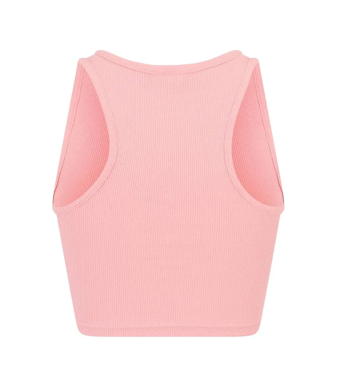 Haut Court Femme Rose Foncé Blanc Urban Classics-2