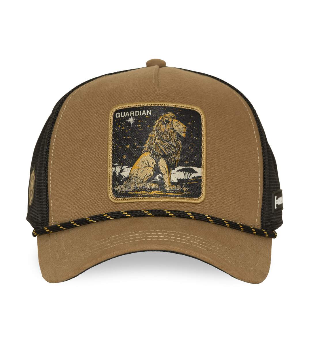 Casquette trucker premium avec filet et patch Lion Capslab | Atlas For Men