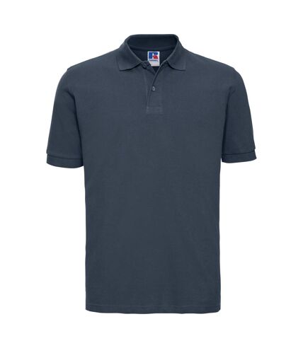 Russell Mens 100% Cotton Short Sleeve Polo Shirt (French Navy) - UTBC567
