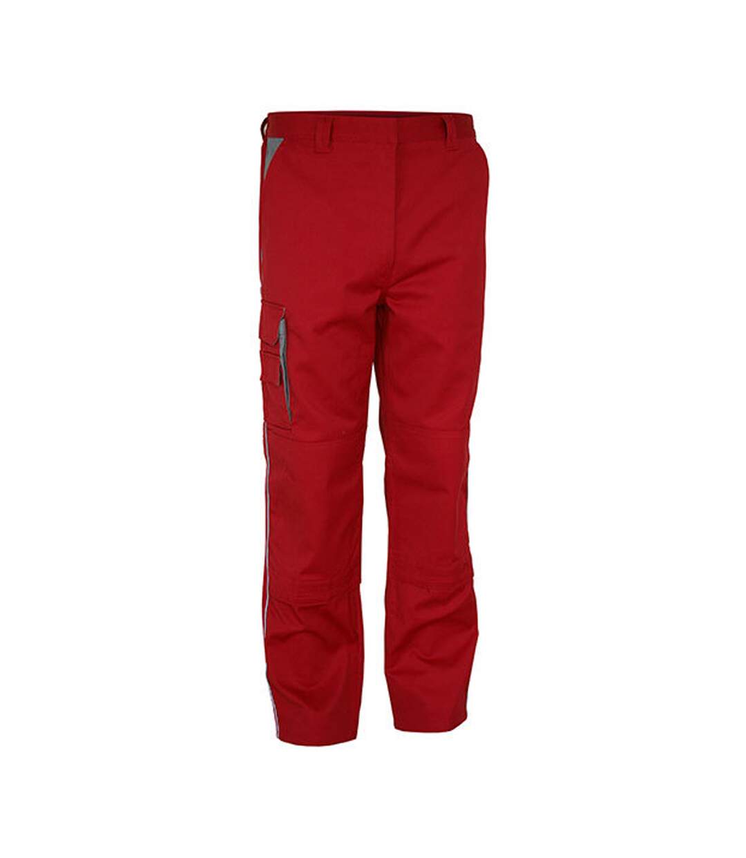 Pantalon Homme Rouge Gris Carson Contrast-2