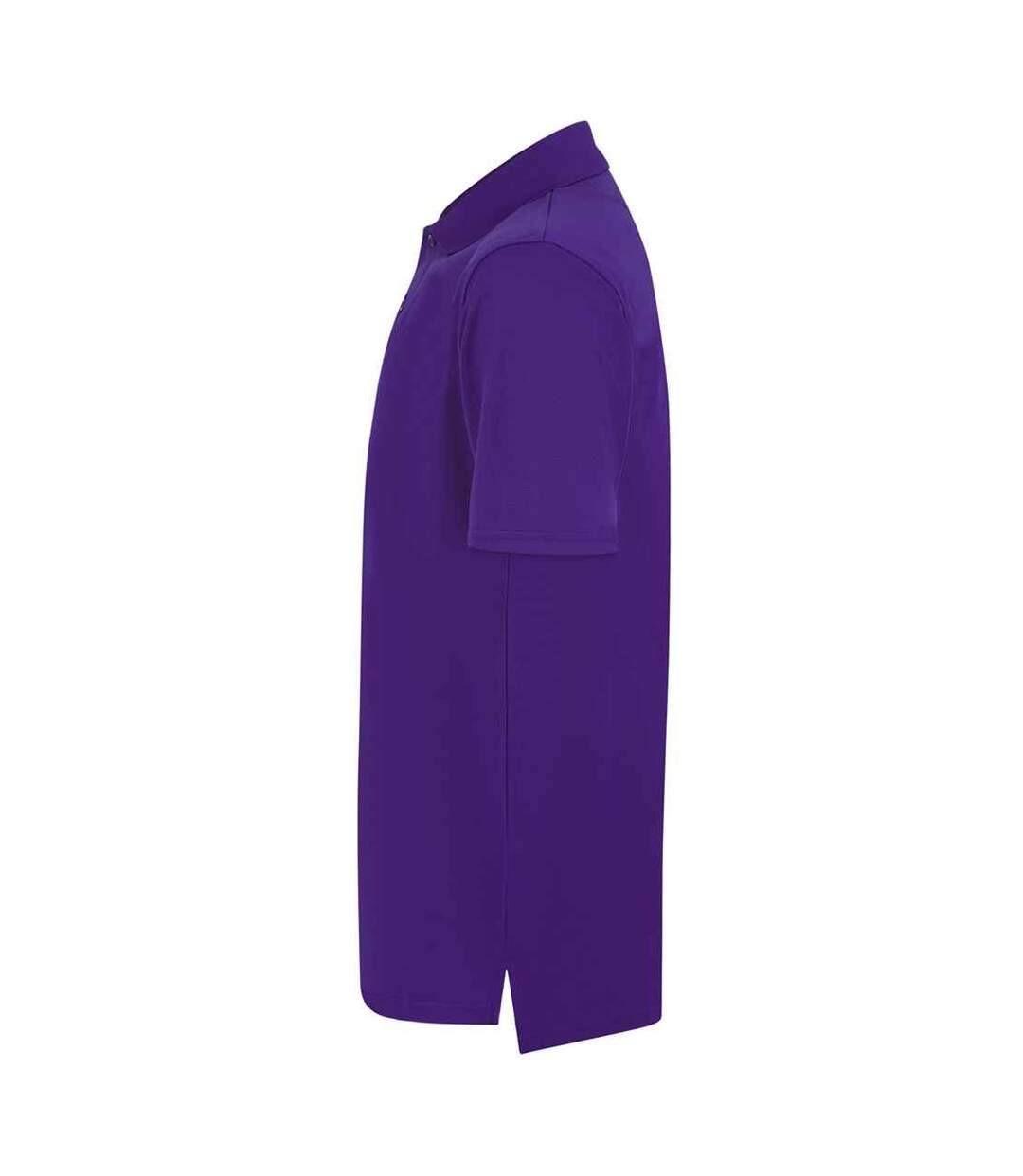 Mens Pique Polo Shirt Bright Purple Henbury-3