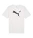 Maillot Motif/style Logo Team Rise Homme Blanc Puma-2