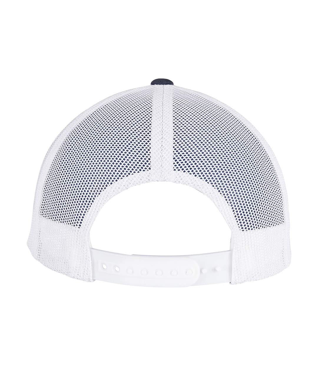 Casquette Trucker Classics Adulte Bleu Marine Blanc Flexfit-3