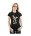 Disney T-shirt en coton Femme/Ladies Mickey Mouse Easter Bunny (Noir) - UTBI32670-2
