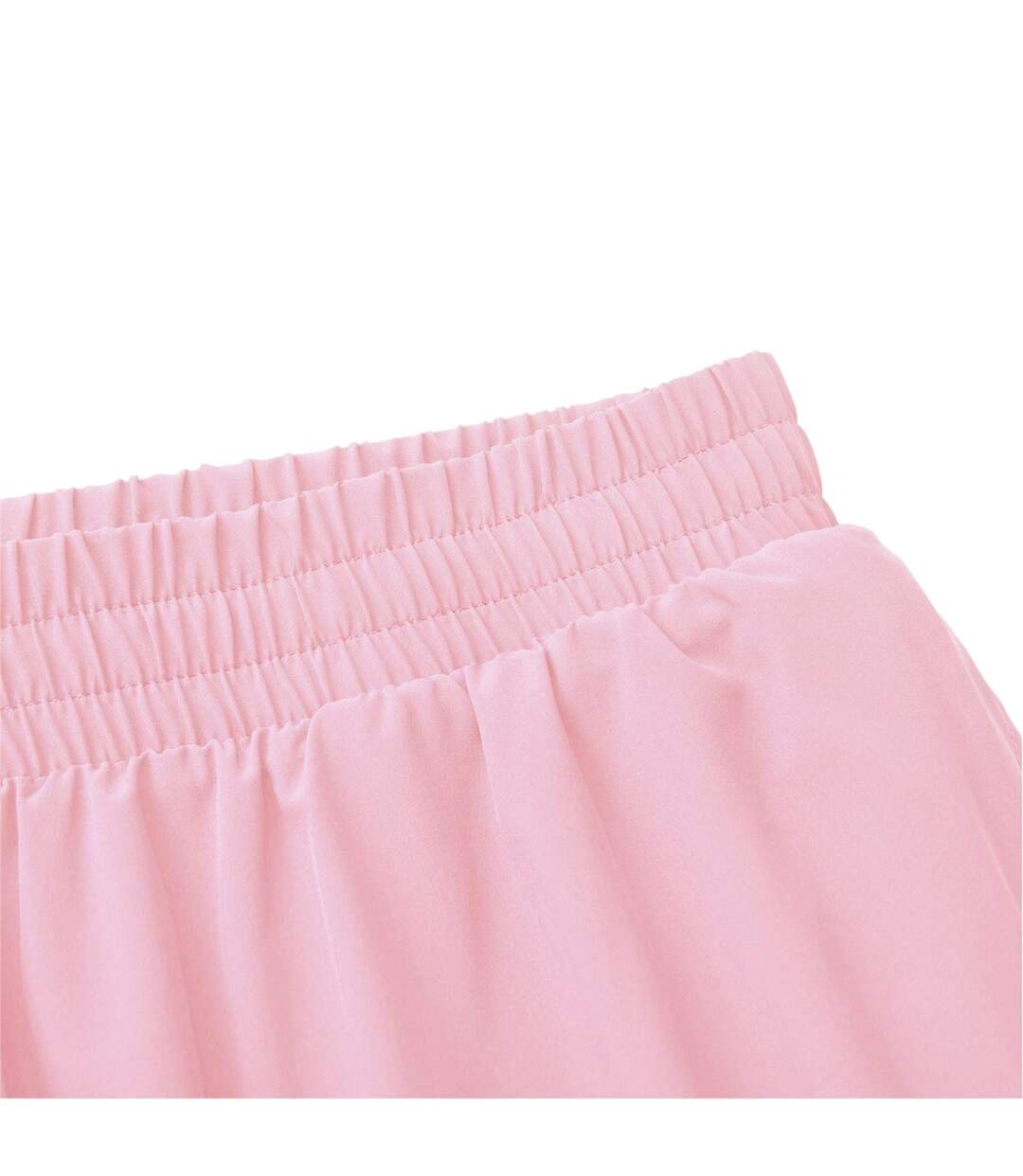 Short De Course Motif/style 2-en-1 Femme Rose Clair Karrimor-3