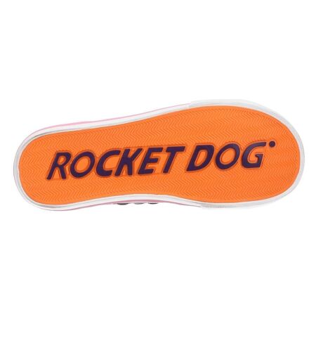 Rocket Dog Womens/Ladies Jazzin Jixel Sneakers (Pink) - UTFS8993