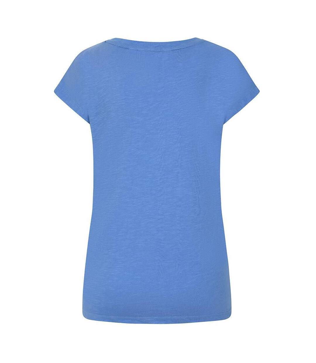 Womens/ladies V Neck T-shirt Sapphire Lazy Jacks-3