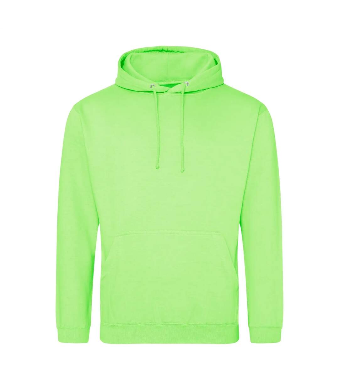 Sweat À Capuche College Adulte Vert Pomme Awdis-1