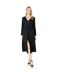 Womens/ladies ruched jersey textured midi dress black Principles