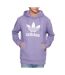 Sweat Capuche Violet Homme Adidas Trefoil Hoody - L