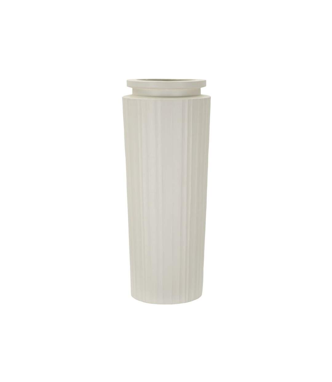 Vase en Céramique Hight 80cm Crème-1