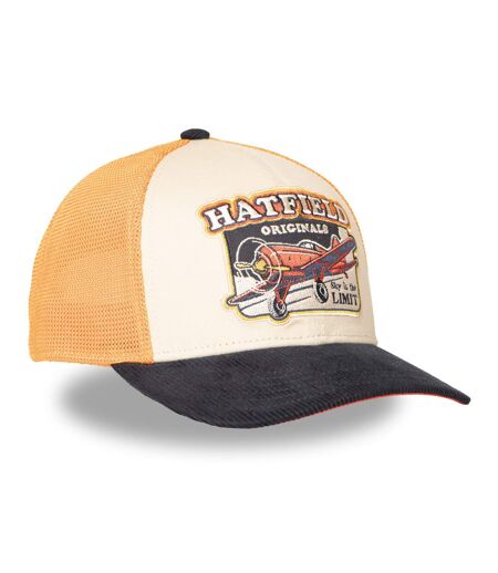 Casquette trucker avec filet semi curved avec patch Plane Hatfield