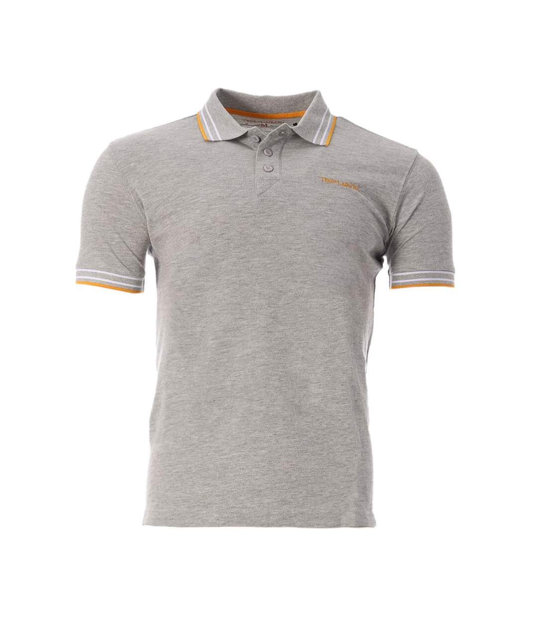 Polo Gris Homme Teddy Smith Pasian - M-1