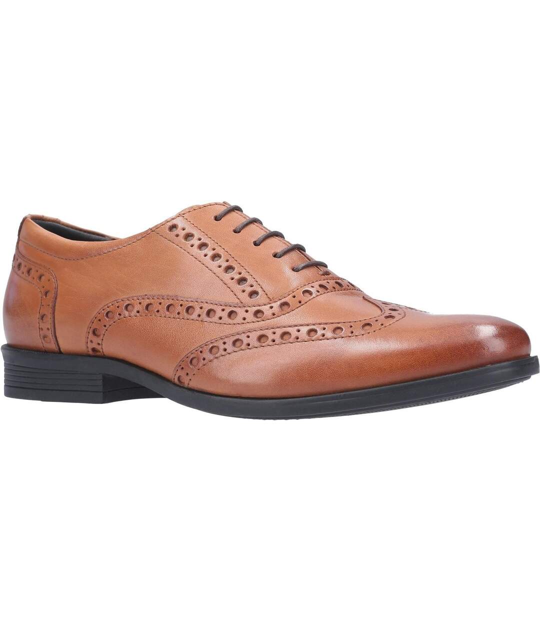 Chaussures brogues oaken homme marron foncé Hush Puppies-1