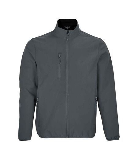 Veste Softshell Falcon Homme Gris Charbon Uni SOLS