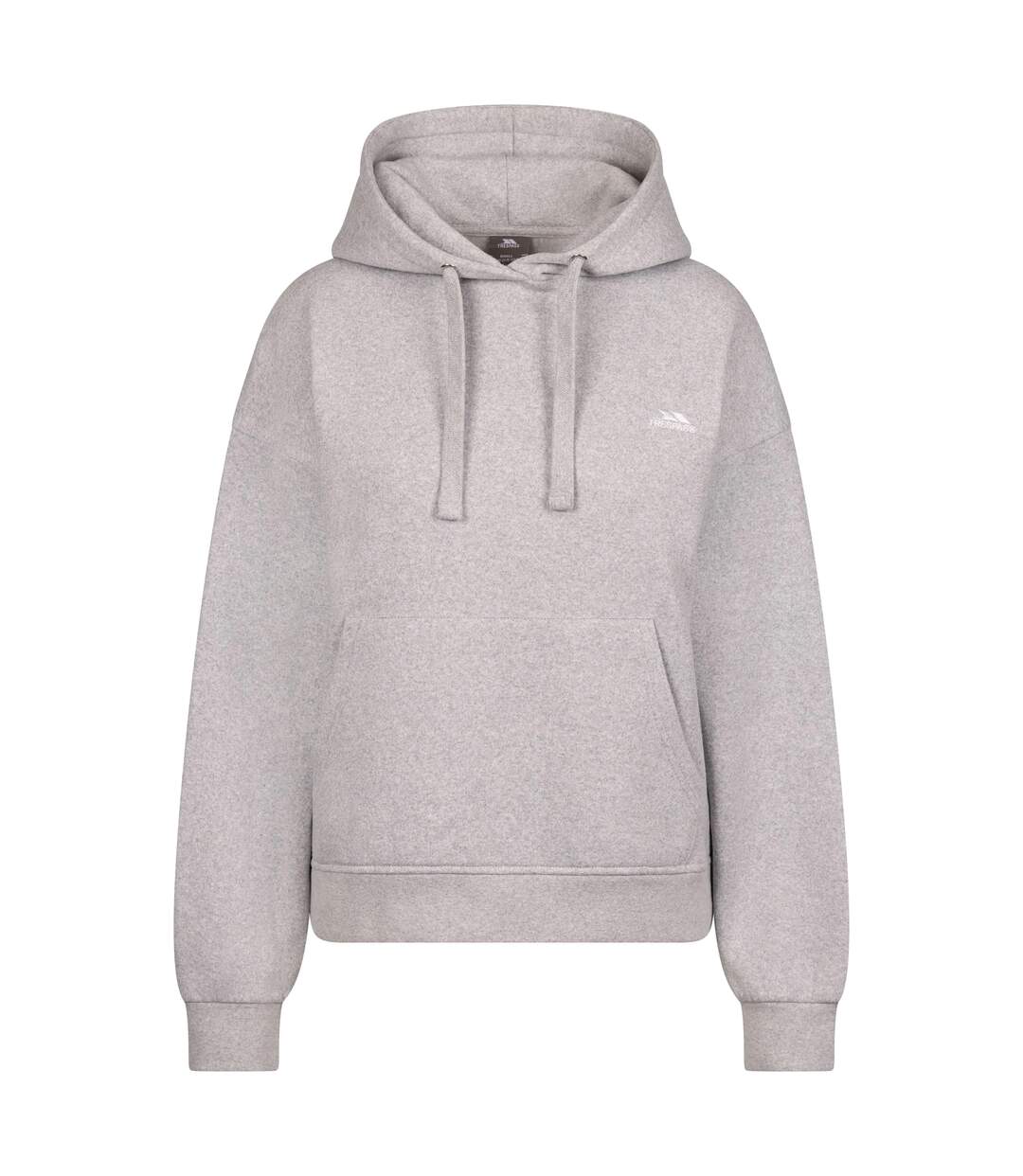 Sweat à capuche reives femme gris chiné Trespass-1