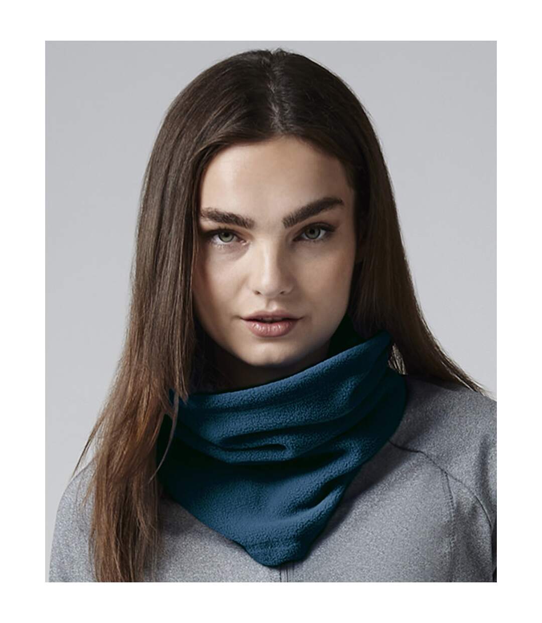 Beechfield Unisex Adult Fleece Recycled Snood (Petrol Blue) (One Size) - UTRW8265-2