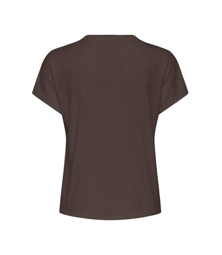 T-Shirt marron  femme jdy ilse pocket