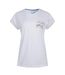 T-shirt wander femme blanc Weird Fish-1