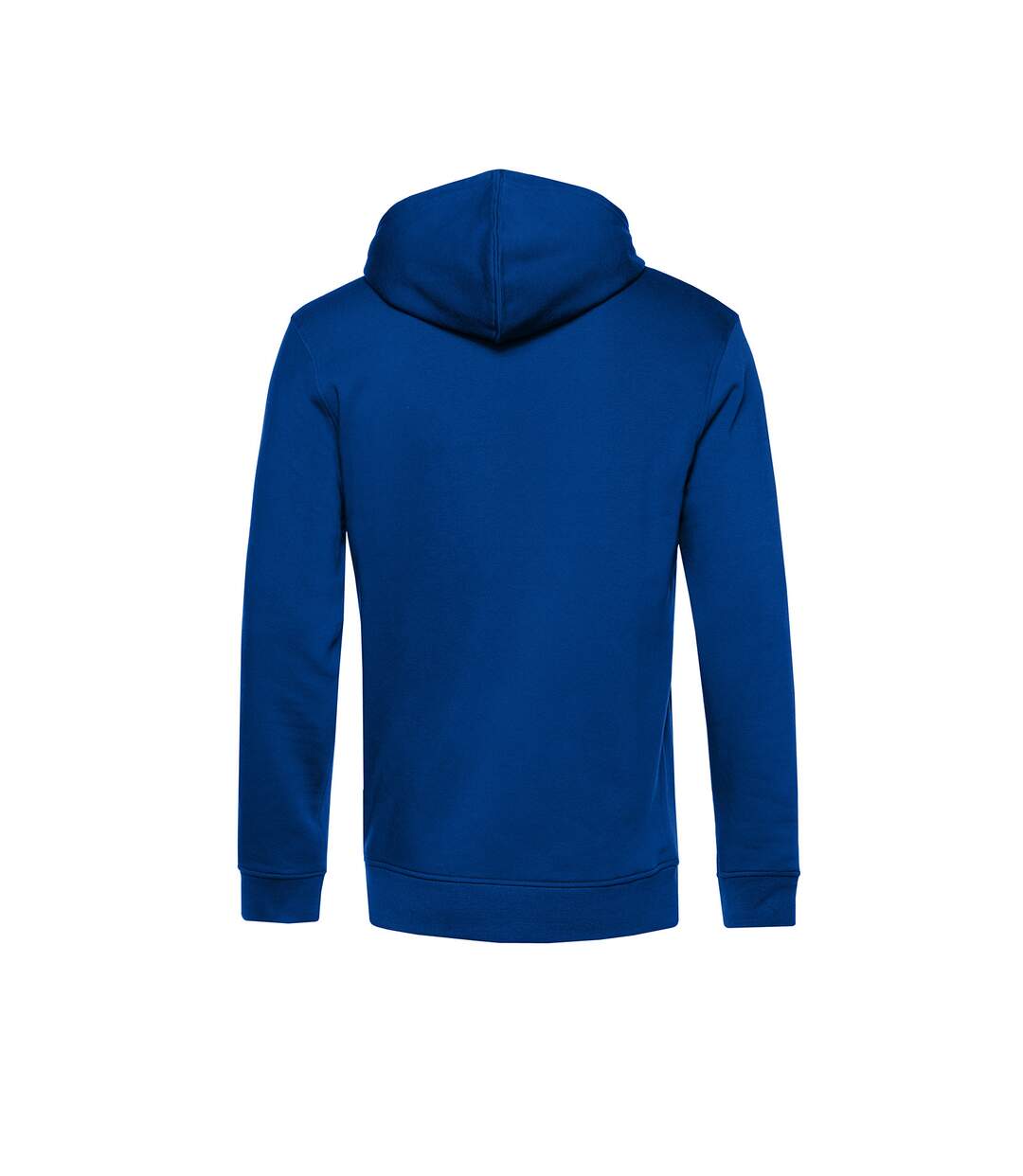 Mens Organic Hoodie Royal Blue B&C-2