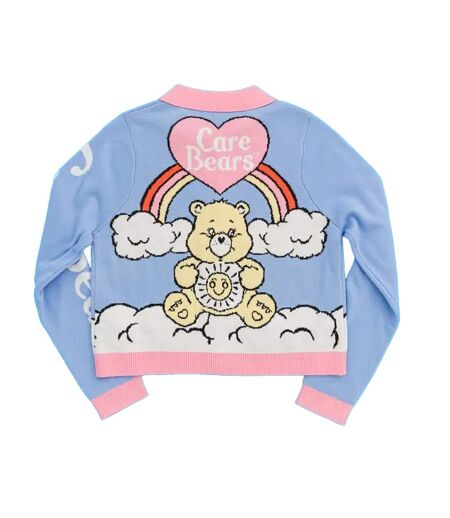 Cardigan Motif/style Love Adulte Violet Clair Care Bears