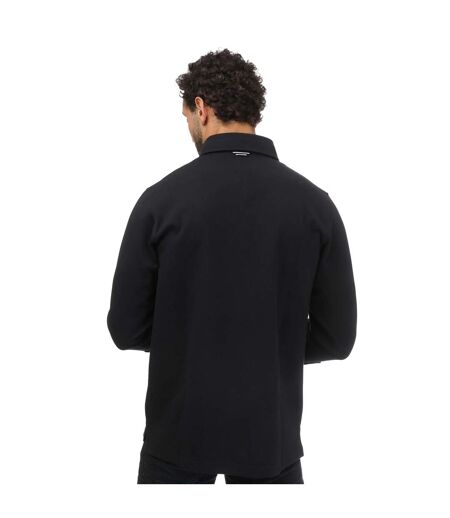 Mens Lisle Luxury Rugby Jersey Navy Mercery