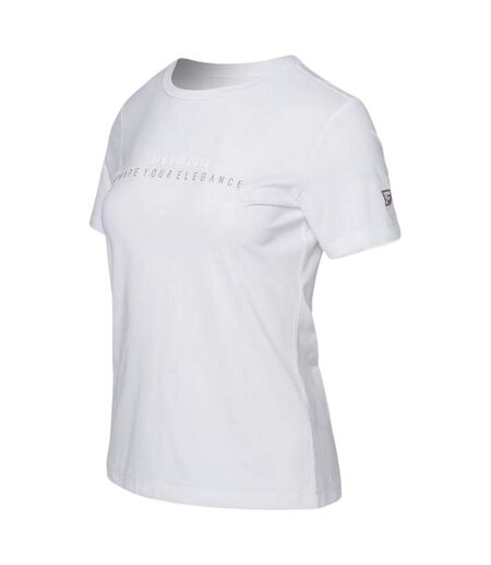 T-shirt Ferra Femme Blanc Fitanu