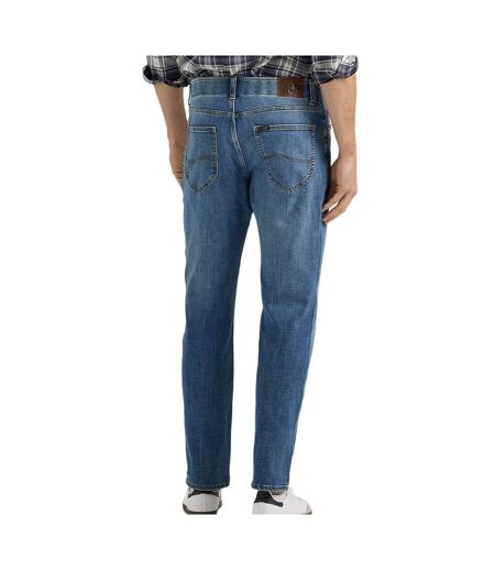 Jean straight bleu homme lee elmside - w38-l34