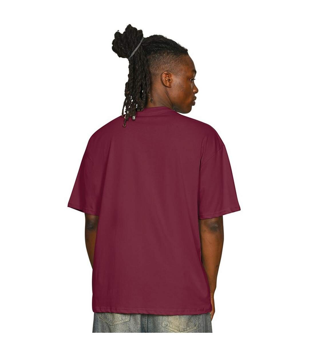 T-shirt Adulte Bordeaux Casual Classics-2