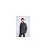 Prague Polaire Demi-zip Homme Gris Animal-1