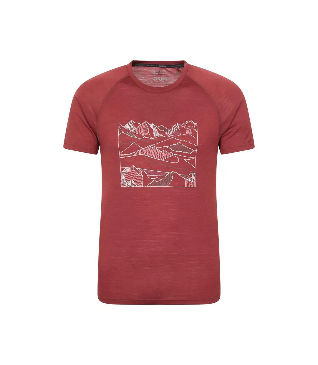 Haut Thermique Quest Homme Bordeaux Mountain Warehouse-1