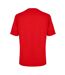 Mens Small Logo Crew Neck T-shirt Bright Red Hugo-2
