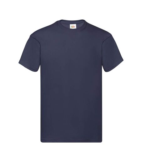 Fruit of the Loom Mens Original T-Shirt (Deep Navy) - UTRW9904