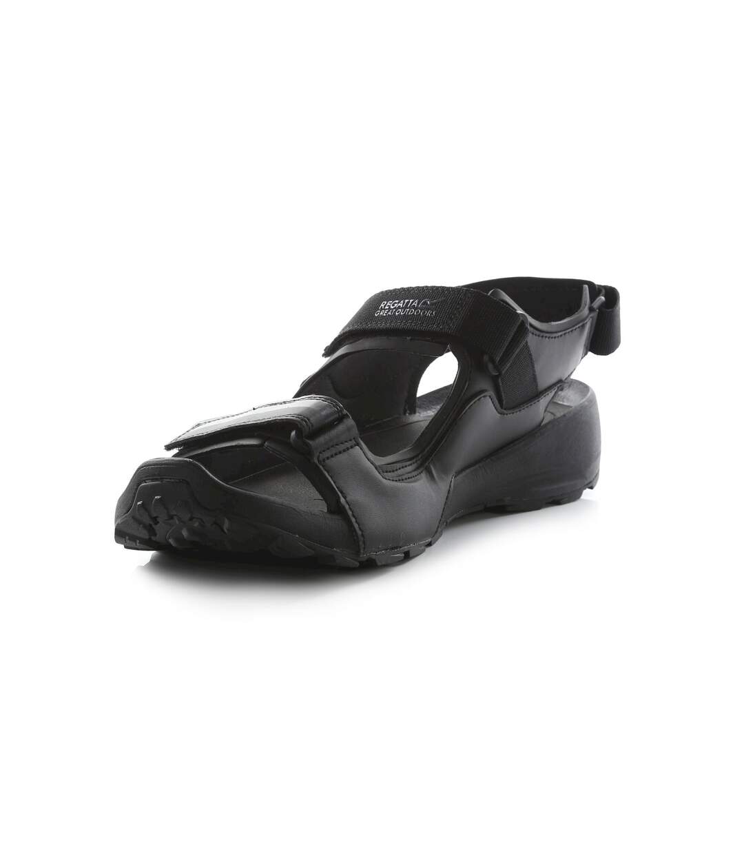 Sandales samaris homme noir / gris foncé Regatta