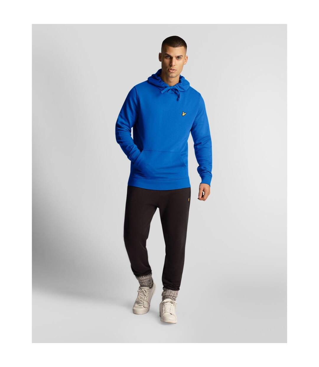 Sweat À Capuche Homme Bleu Lyle & Scott-4