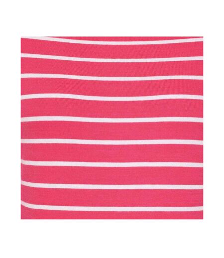Womens/ladies Breton Long-sleeved Top Cherry Lazy Jacks