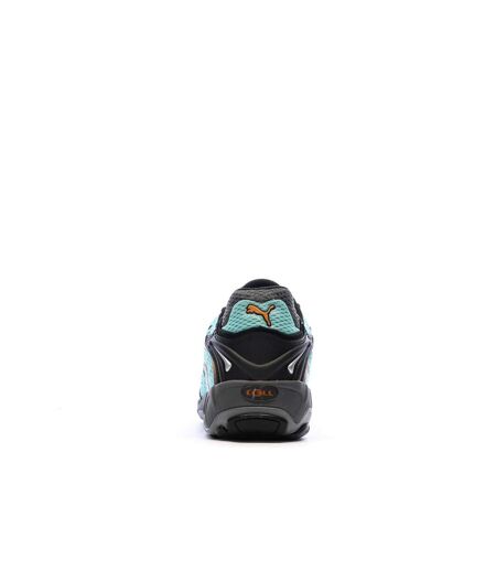 Baskets bleu/noir/orange homme puma inhale