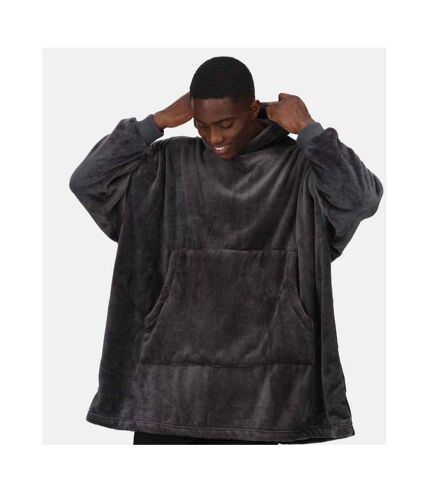 Regatta Unisex Adult Snuggler Fleece Oversized Hoodie (Seal Grey)