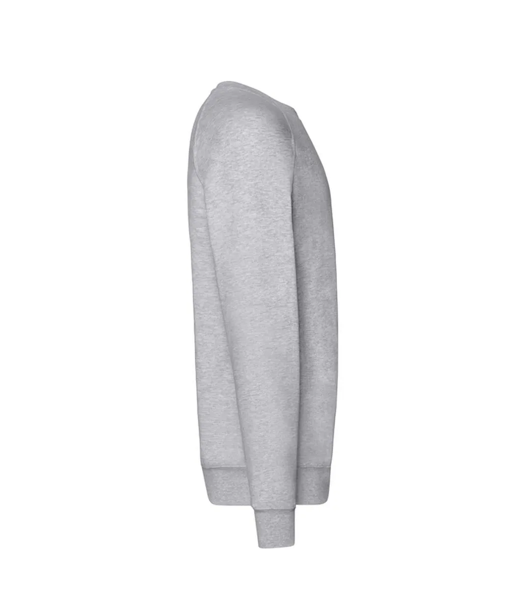 Sweat Manches Raglan Homme Gris Chiné Fruit Of The Loom-3