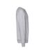 Sweat Manches Raglan Homme Gris Chiné Fruit Of The Loom-3