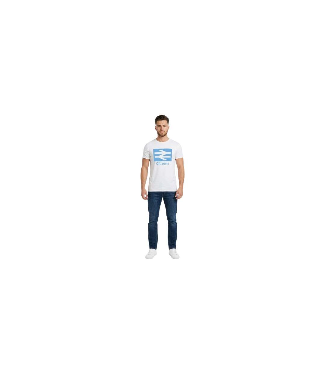 Mens Citizens Icons T-shirt White AWD-1