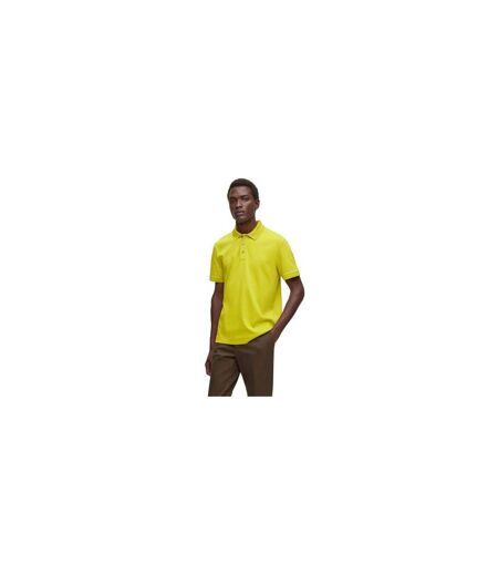 Mens Regular Polo Shirt Green Boss