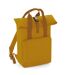 Sac À Dos Taille Unique Moutarde Bagbase-1